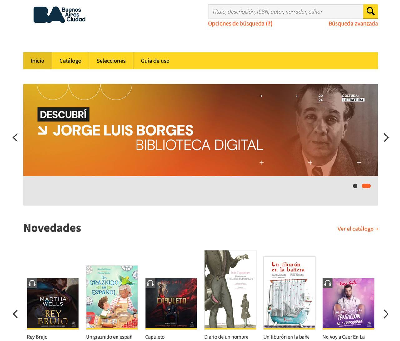 ¡Éxito Rotundo! Biblioteca Pública Digital Jorge Luis Borges Celebra su Primer Aniversario con 30 Mil Usuarios